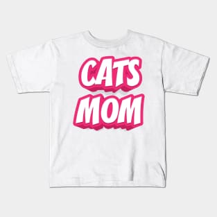 CATS MOM Kids T-Shirt